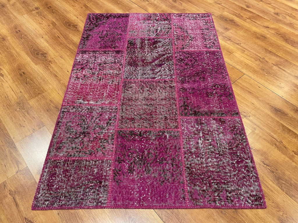 Patchwork Mor Handwoven Rug – 120X180 by Camel Carpet