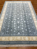 Pelas Silk-Blend Usak Handwoven Rug – 194X292 by Camel Carpet