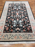 Pelas Silk-Blend Usak Handwoven Rug – 147X205 by Camel Carpet