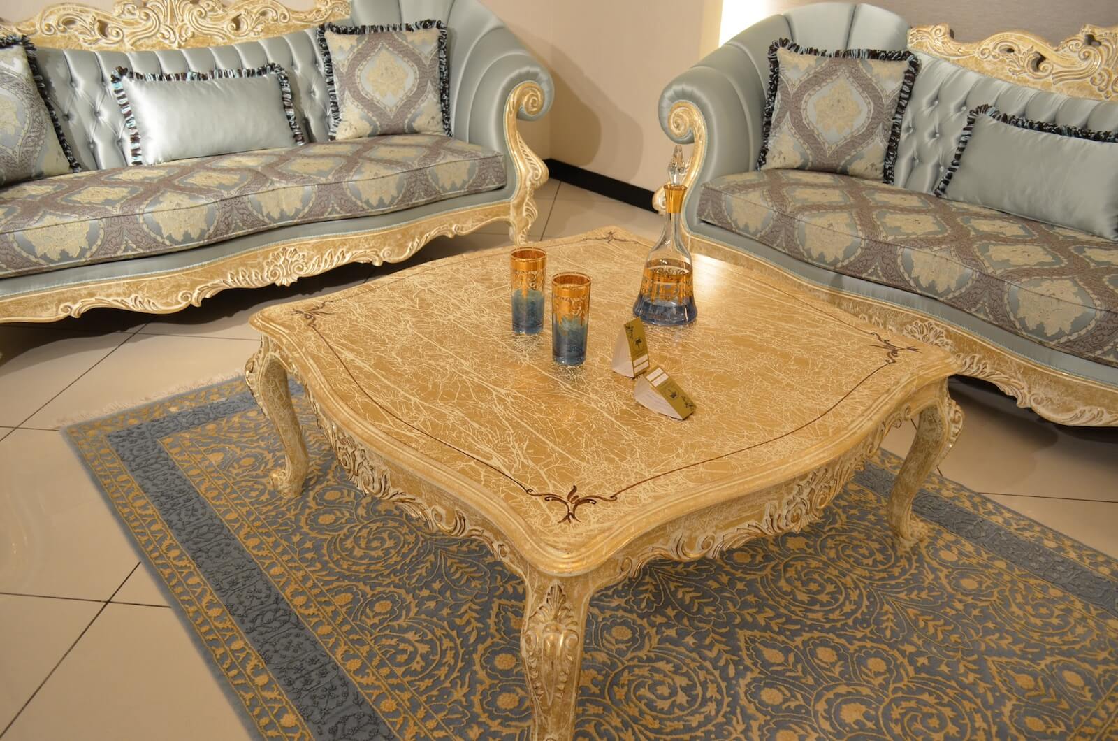 Pelas Silk-Blend Usak Handwoven Rug – 196X300 by Camel Carpet