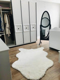 Rabbit White Pelus Rug – 90X150 by Camel Carpet