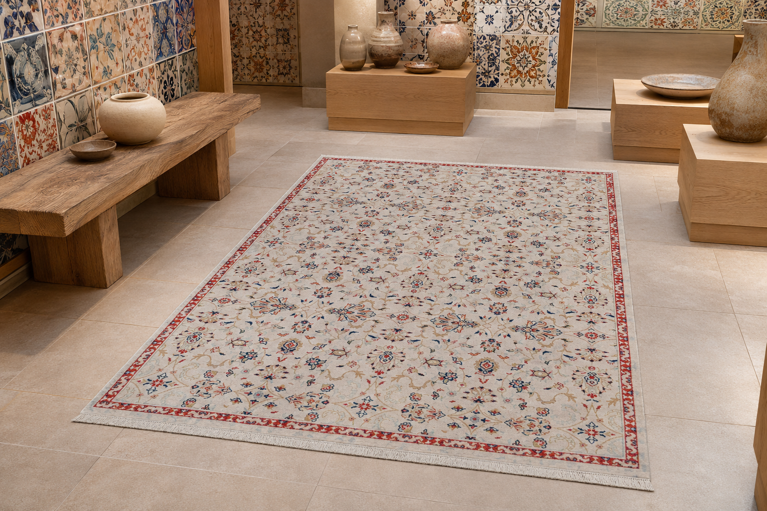 Cappadocia 4203 Handcrafted Wool Rug