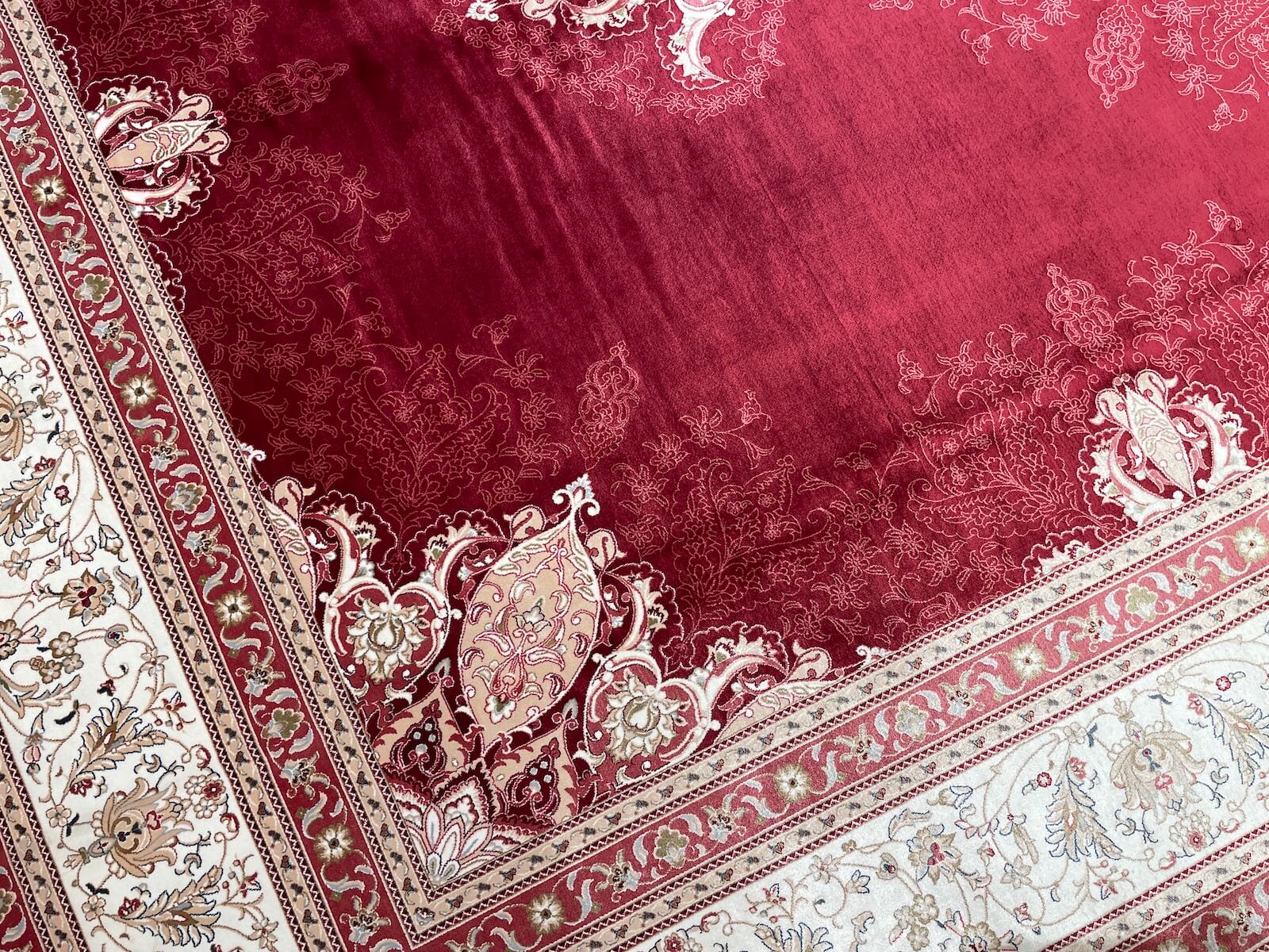 Quality Carpet Bamboo Rug – 16661A by Camel Carpet