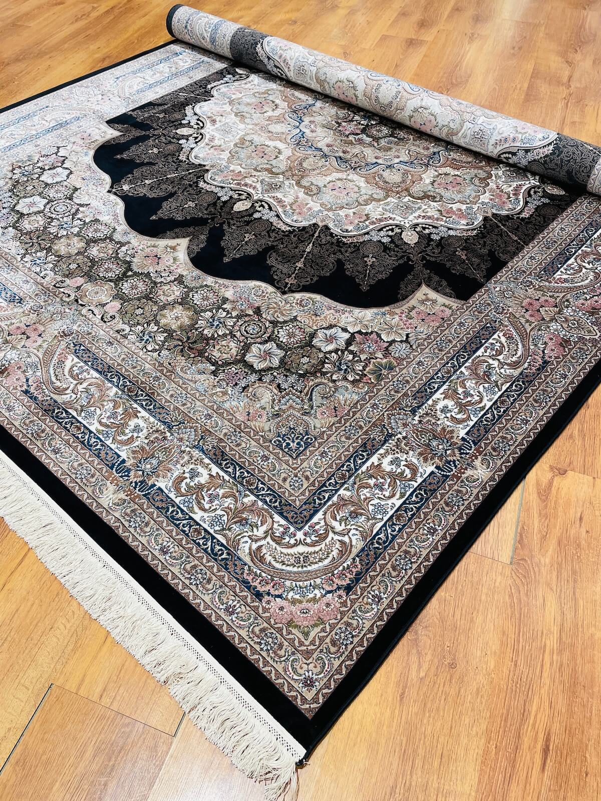 Quality Carpet Bamboo Rug – 2151B by Camel Carpet