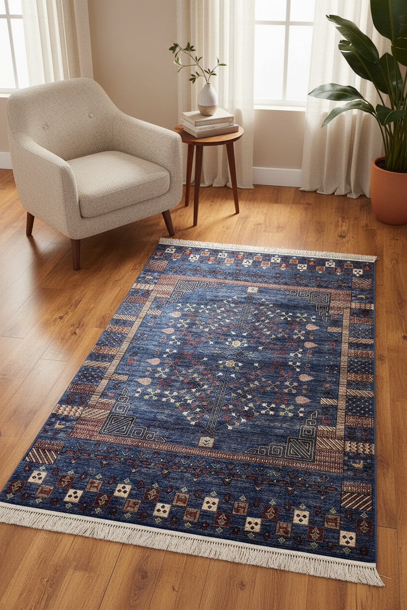Quality Carpet Bamboo Rug – 5170A by Camel Carpet