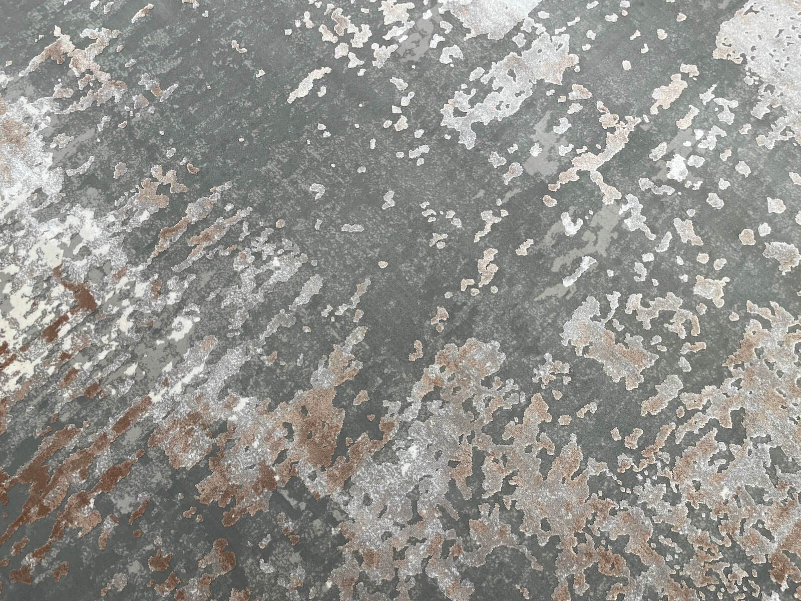 Quality Carpet Bamboo Rug 5970A Grey Beige by Camel Carpet
