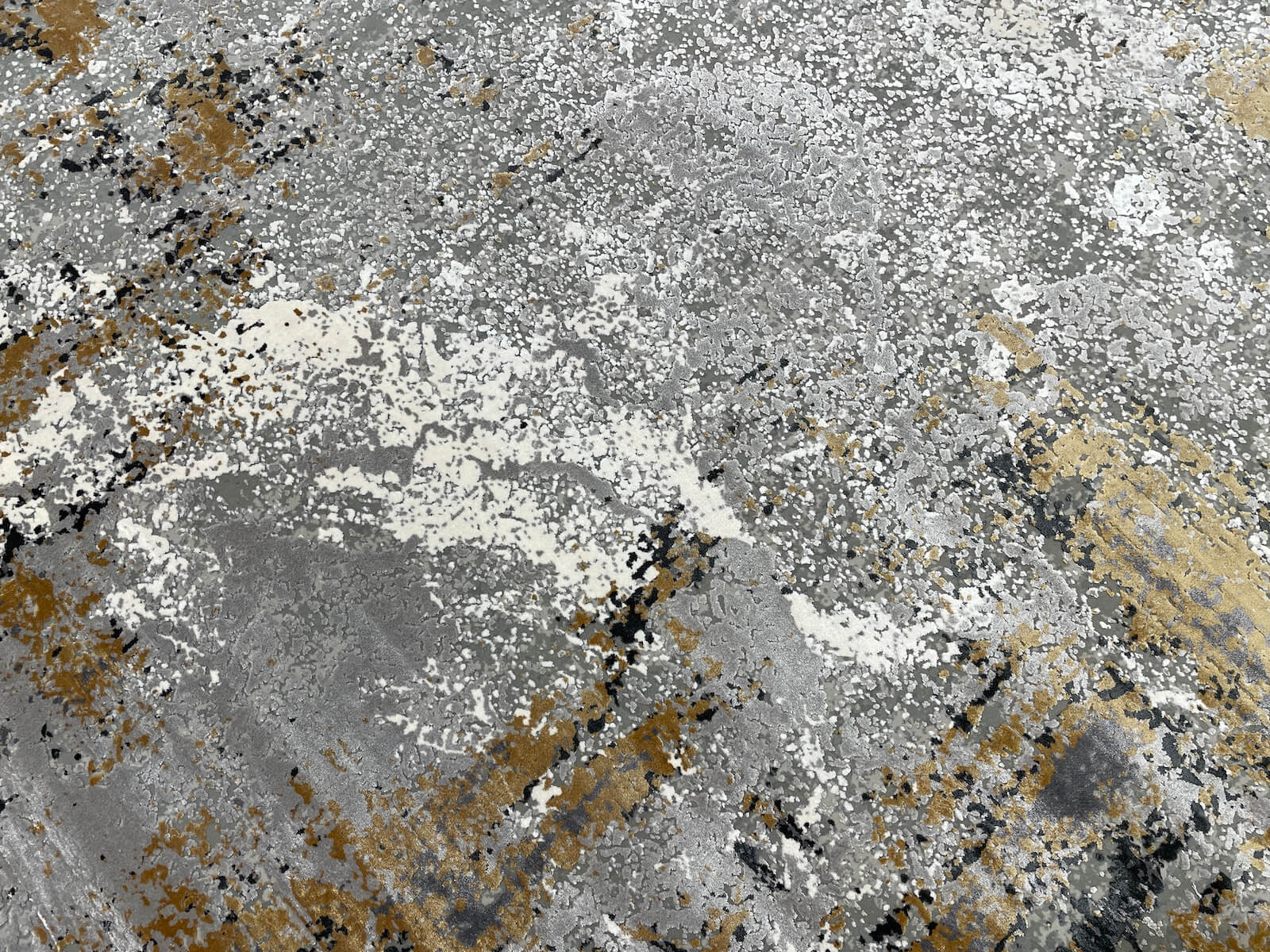 Quality Carpet Bamboo Rug 5996A Grey Antrasit by Camel Carpet