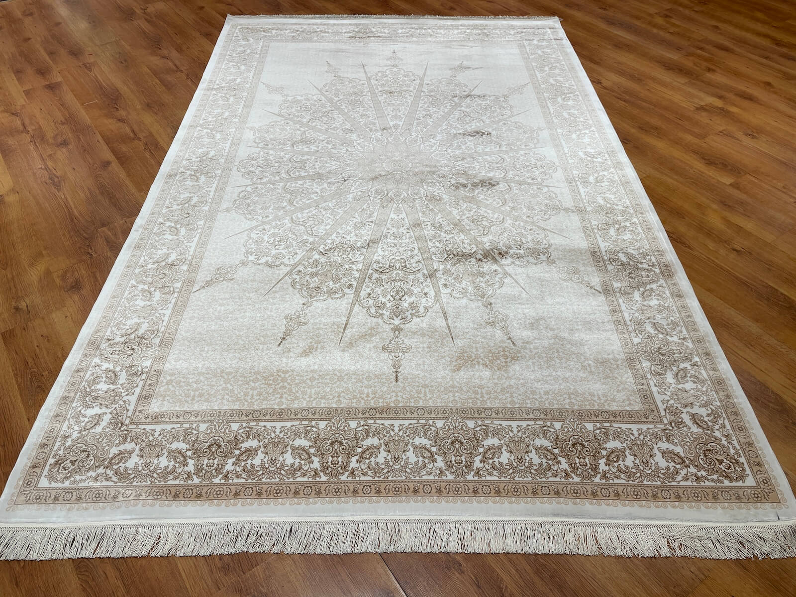 Quality Carpet Bamboo Rug – 7544B by Camel Carpet