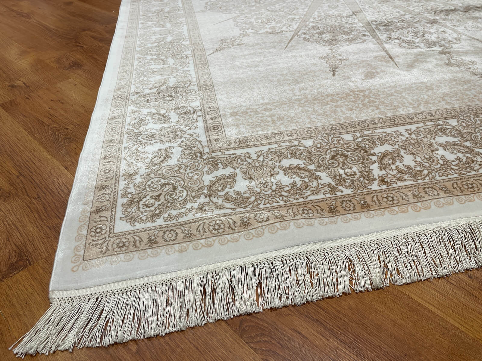 Quality Carpet Bamboo Rug – 7544B by Camel Carpet