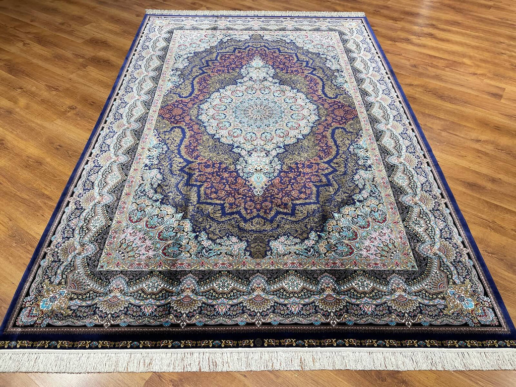 Quality Carpet Bamboo Rug Qum – 8063C by Camel Carpet