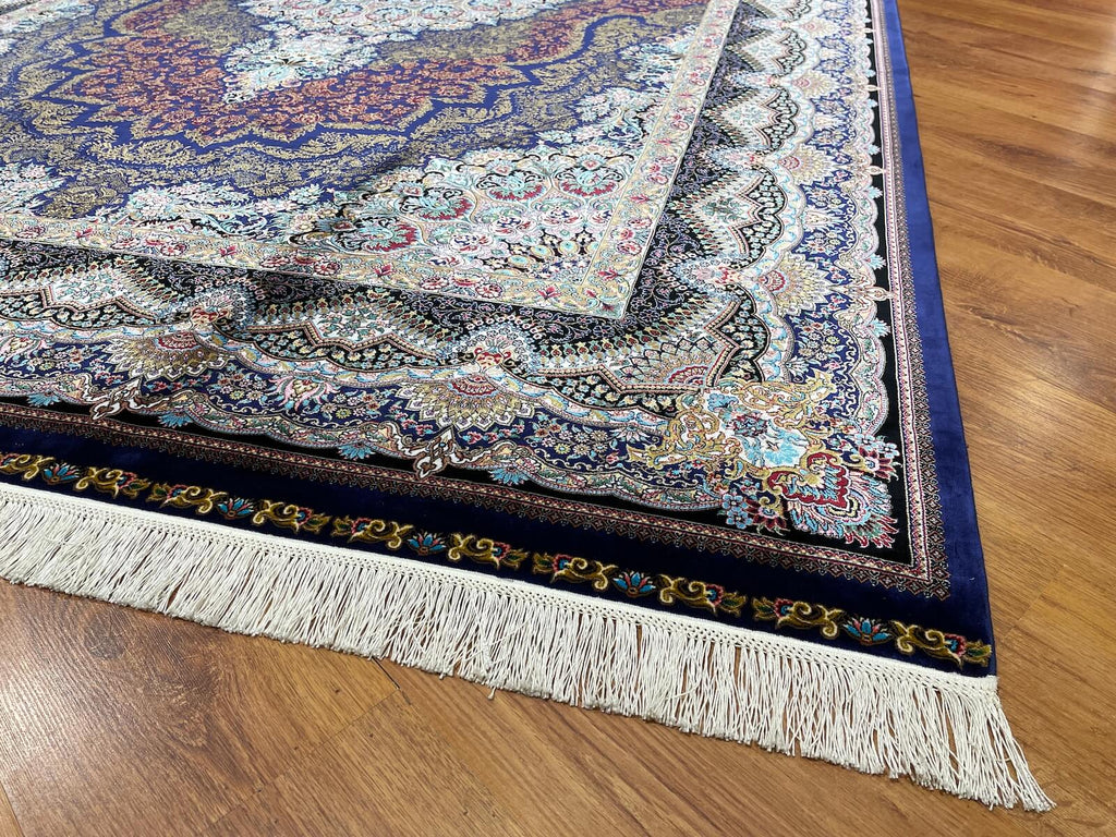 Quality Carpet Bamboo Rug Qum – 8063C by Camel Carpet