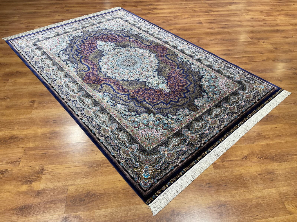 Quality Carpet Bamboo Rug Qum – 8063C by Camel Carpet