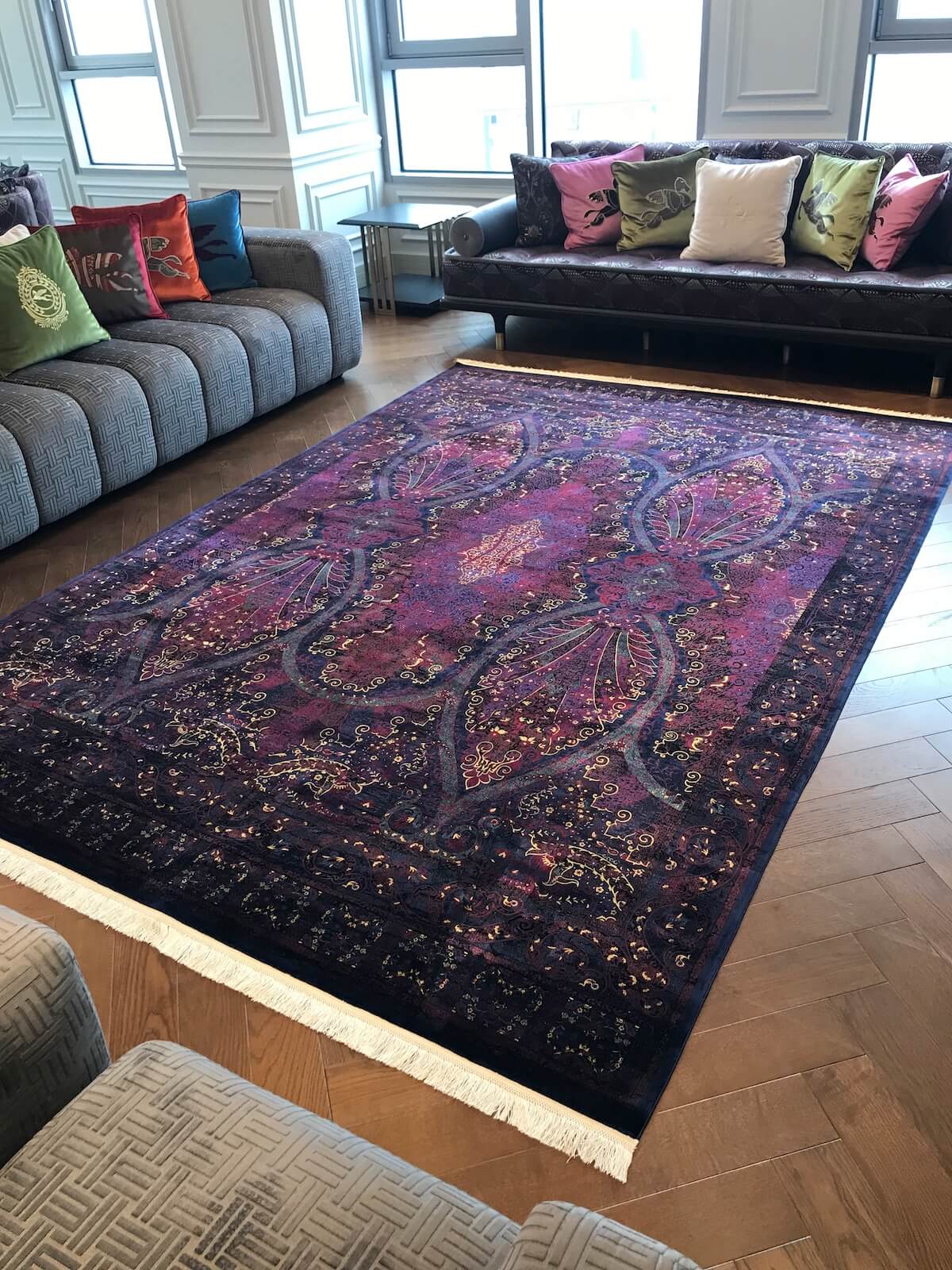 Quality Carpet Bamboo Rug – 8132A by Camel Carpet