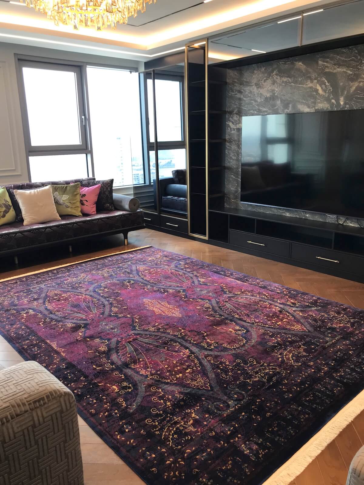Quality Carpet Bamboo Rug – 8132A by Camel Carpet