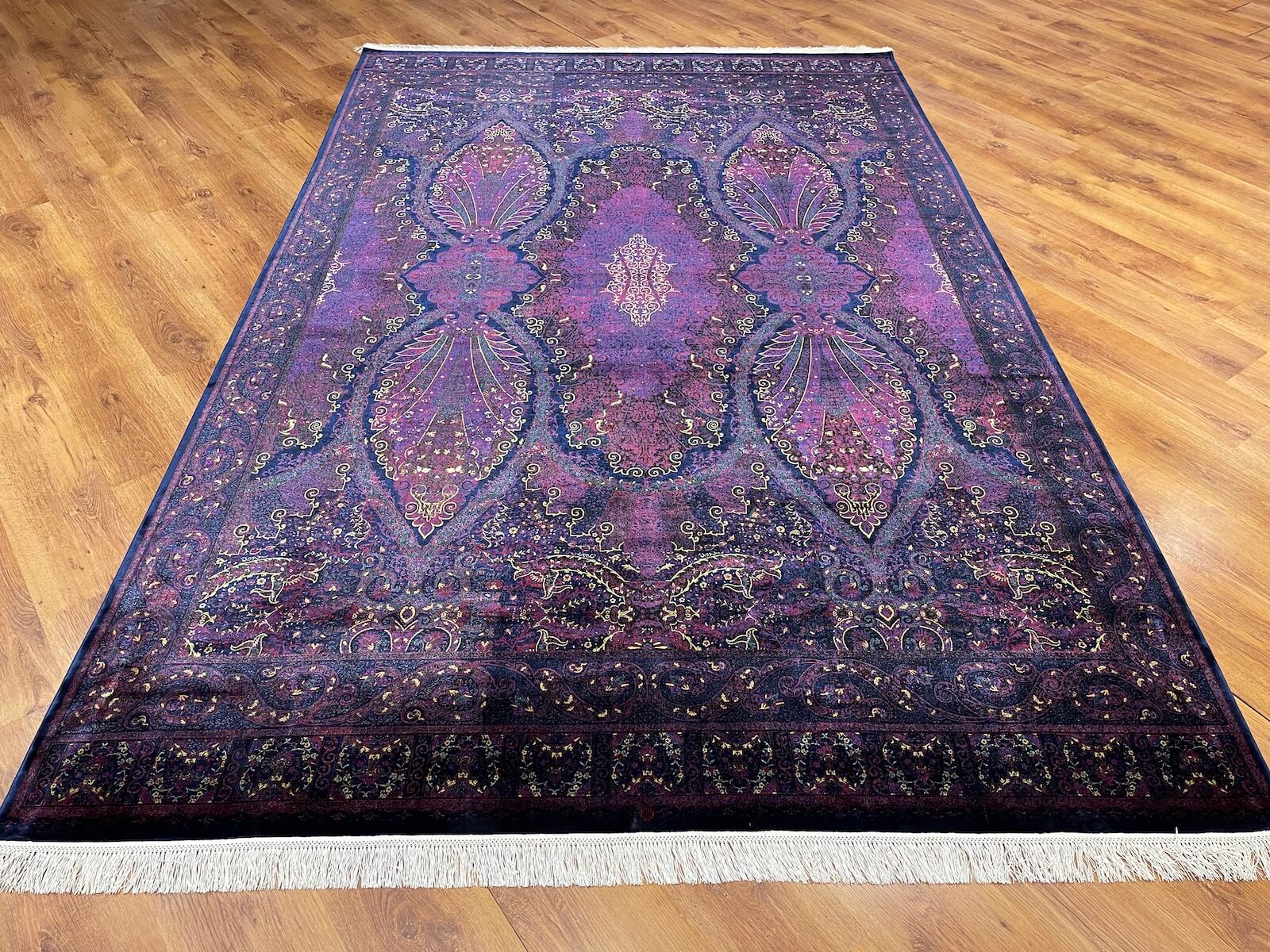 Quality Carpet Bamboo Rug – 8132A by Camel Carpet
