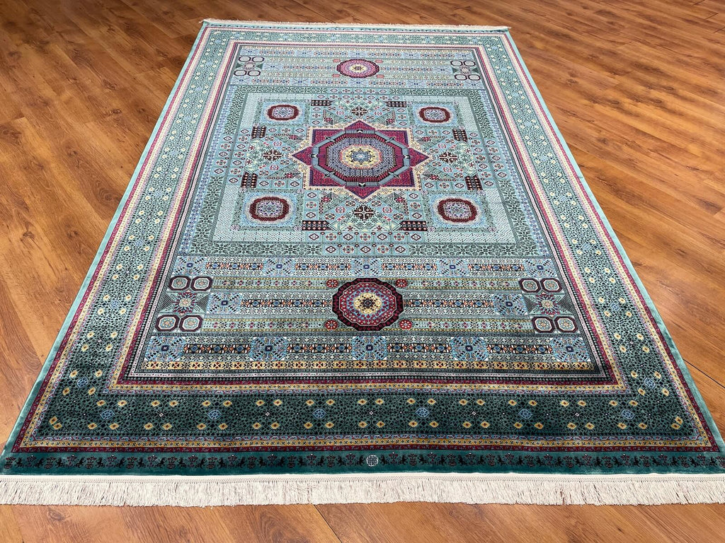 Quality Carpet Bamboo Rug – 8141A by Camel Carpet