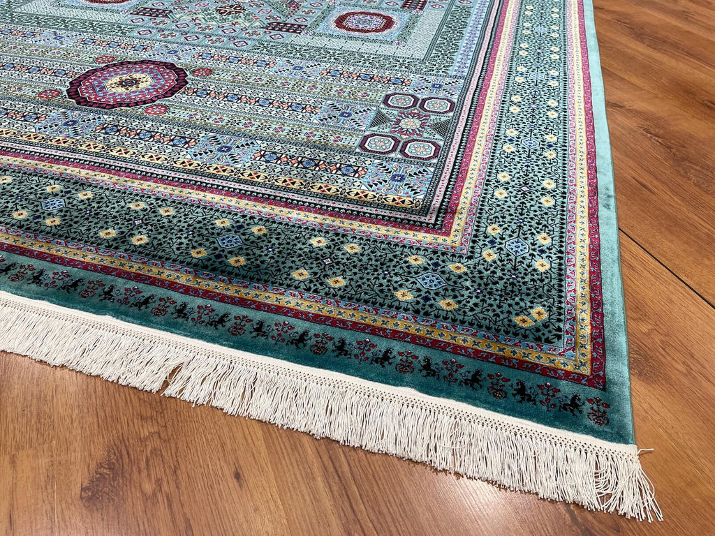 Quality Carpet Bamboo Rug – 8141A by Camel Carpet