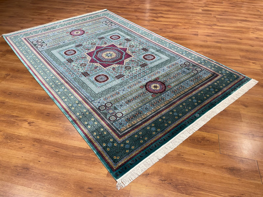 Quality Carpet Bamboo Rug – 8141A by Camel Carpet