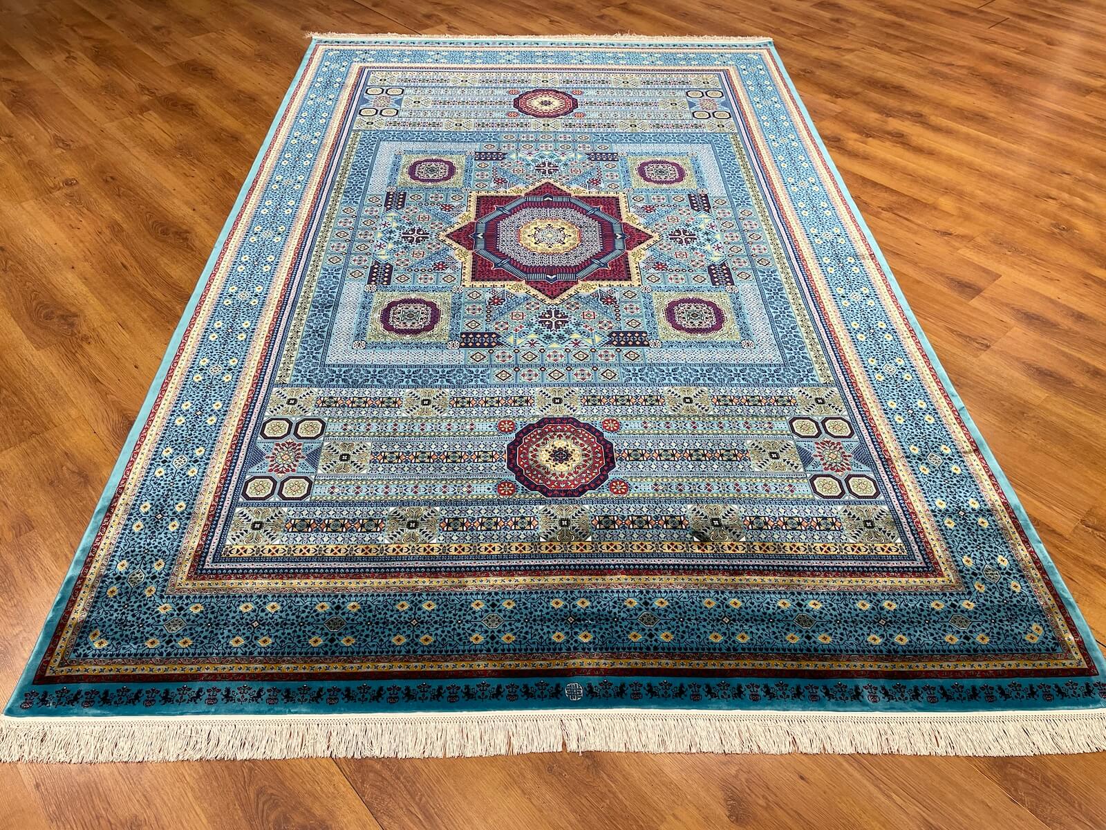 Quality Carpet Bamboo Rug – 8141B by Camel Carpet
