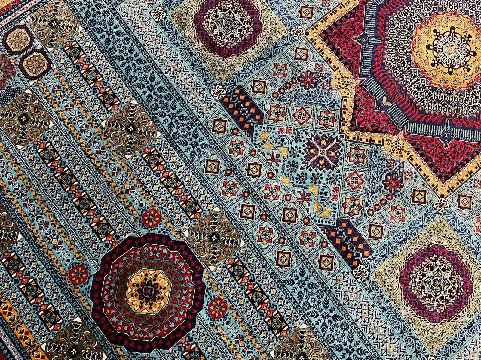 Quality Carpet Bamboo Rug – 8141B by Camel Carpet