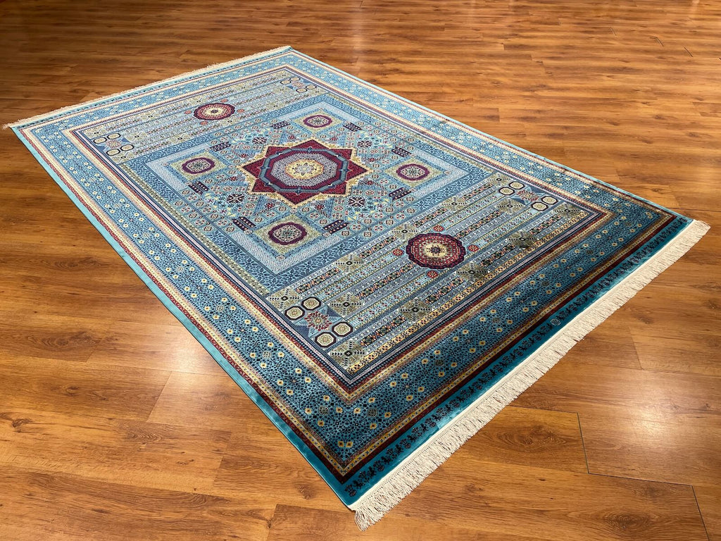 Quality Carpet Bamboo Rug – 8141B by Camel Carpet
