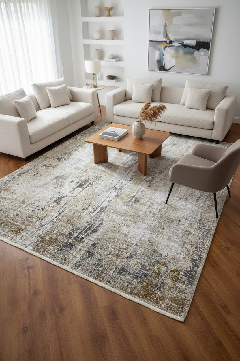 Quality Carpet Bamboo Rug – 0835C by Camel Carpet