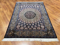 Quality Carpet Bamboo Rug Qum Black by Camel Carpet