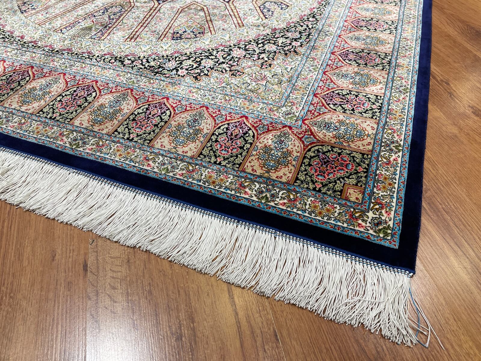 Quality Carpet Bamboo Rug Qum Bej by Camel Carpet