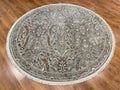 Quality Carpet Bamboo Rug Round 804 Bej by Camel Carpet