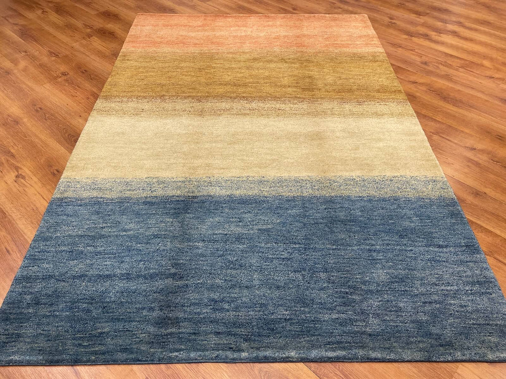 Rainbow Handwoven Rug by Camel Carpet