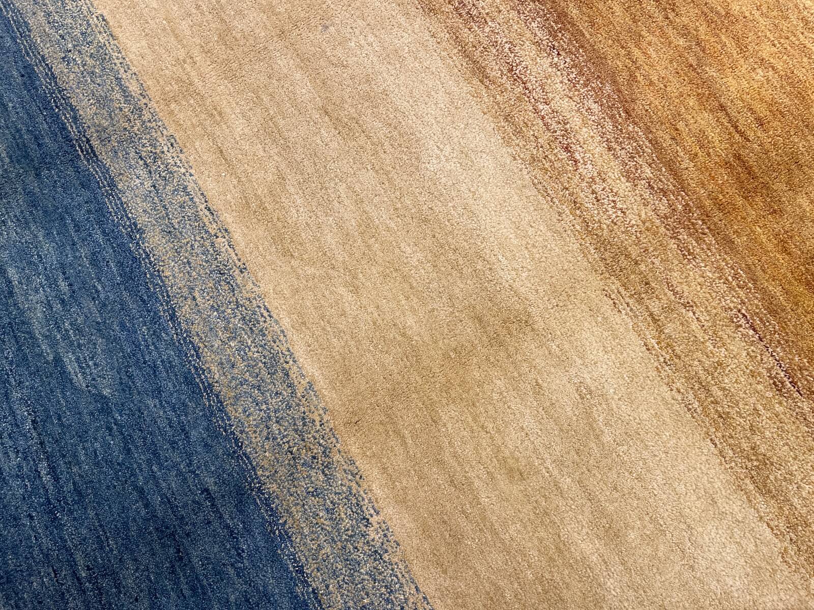 Rainbow Handwoven Rug by Camel Carpet