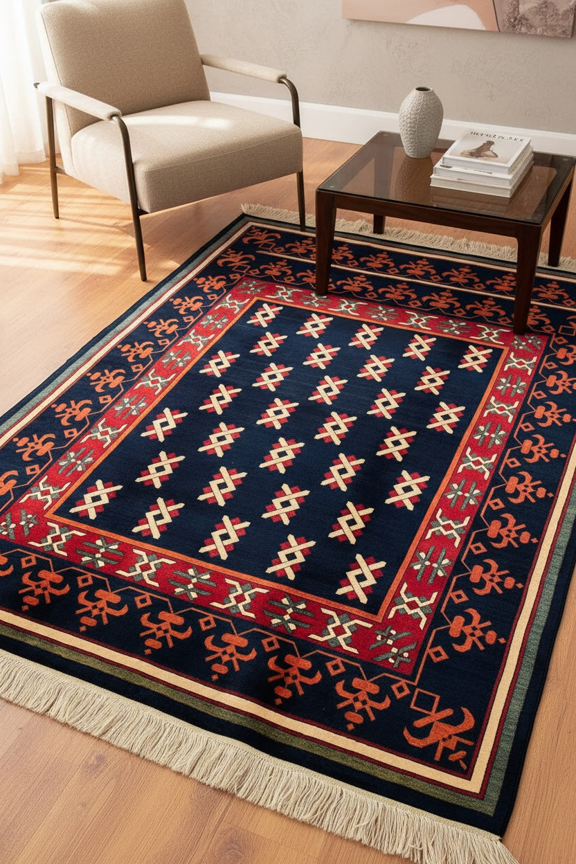 Sahra Usak Handwoven Rug by Camel Carpet