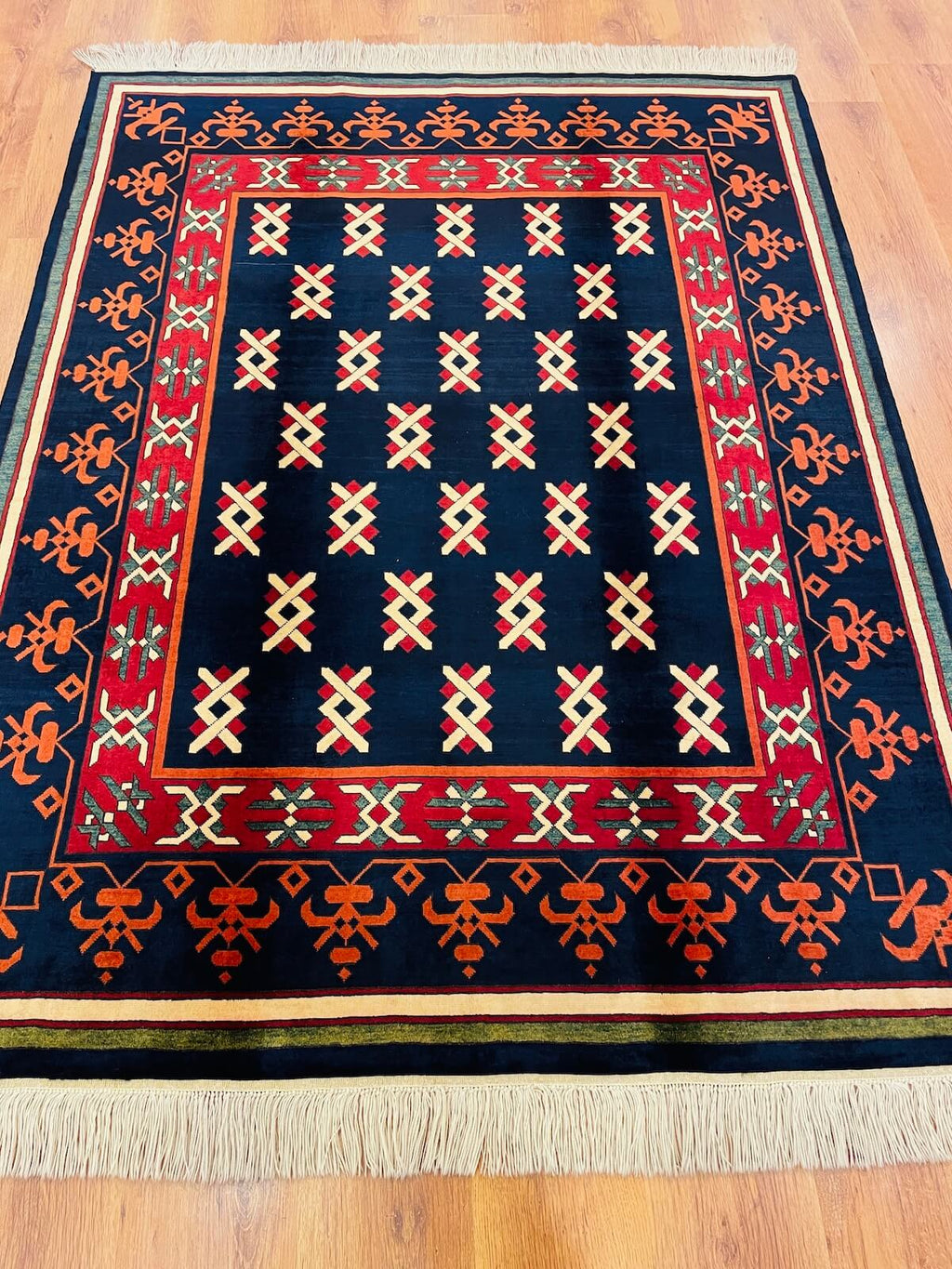 Sahra Usak Handwoven Rug by Camel Carpet
