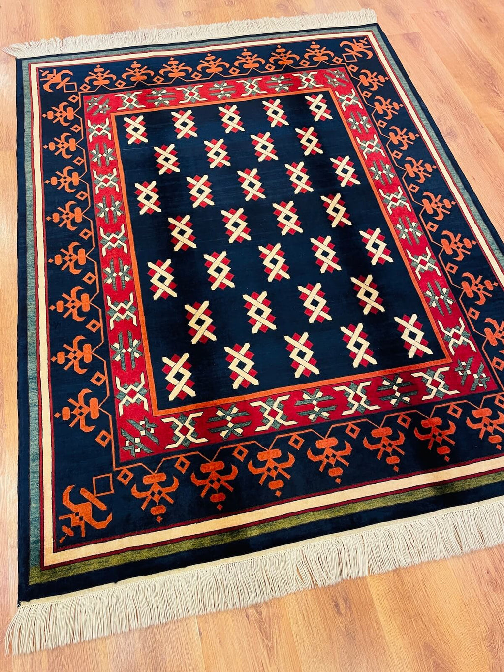 Sahra Usak Handwoven Rug by Camel Carpet