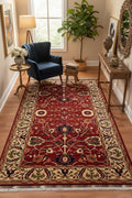Sahra Usak Handwoven Rug – 203X299 by Camel Carpet