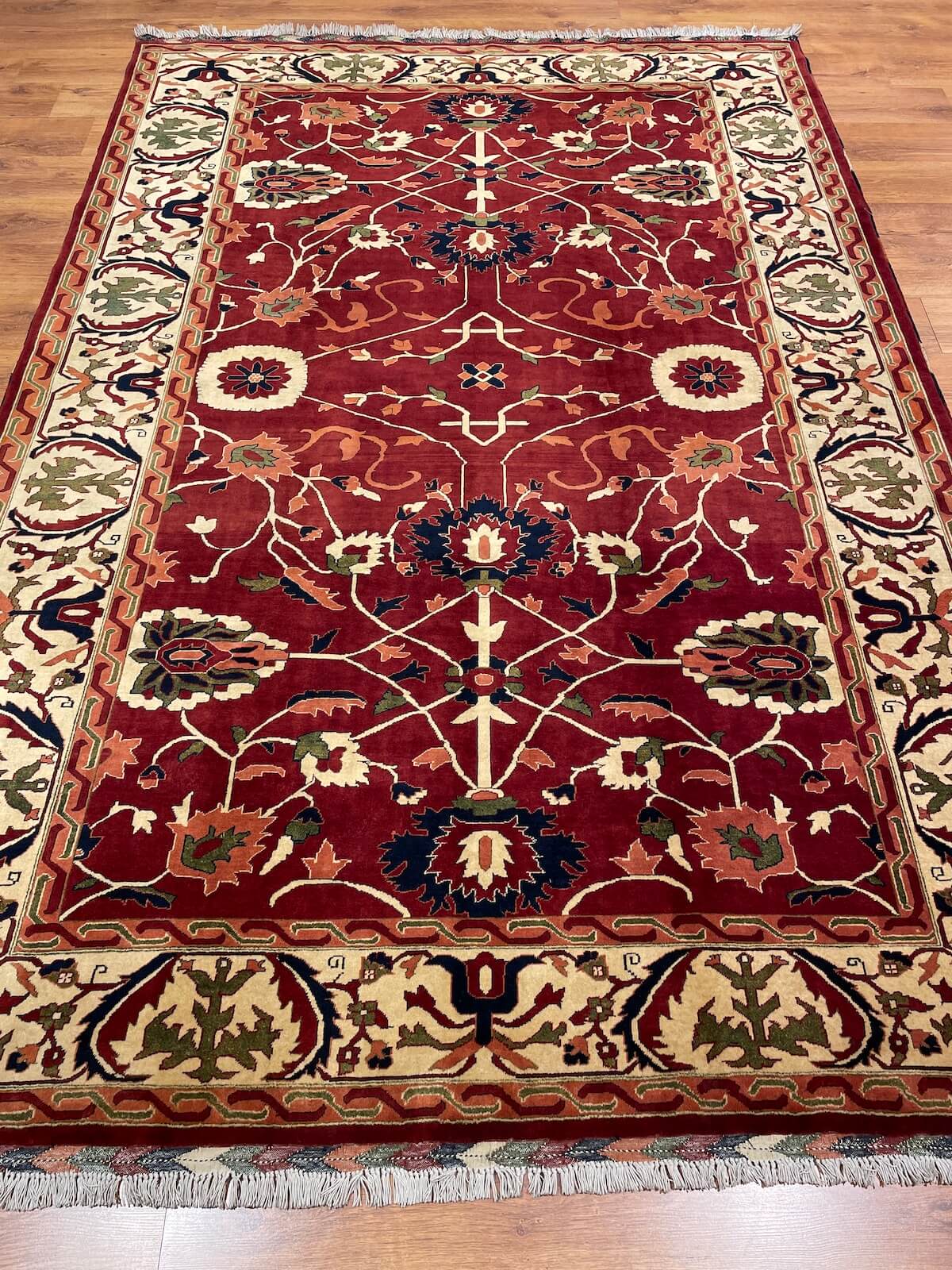 Sahra Usak Handwoven Rug – 203X299 by Camel Carpet