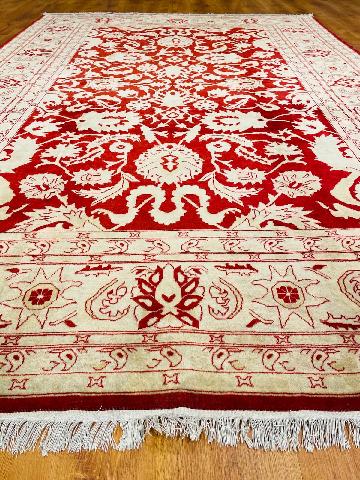 Sahra Usak Handwoven Rug – 198X287 by Camel Carpet