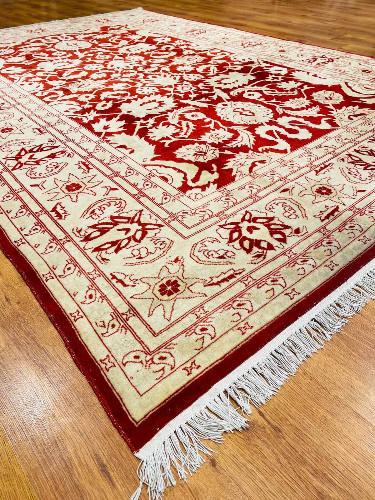 Sahra Usak Handwoven Rug – 198X287 by Camel Carpet