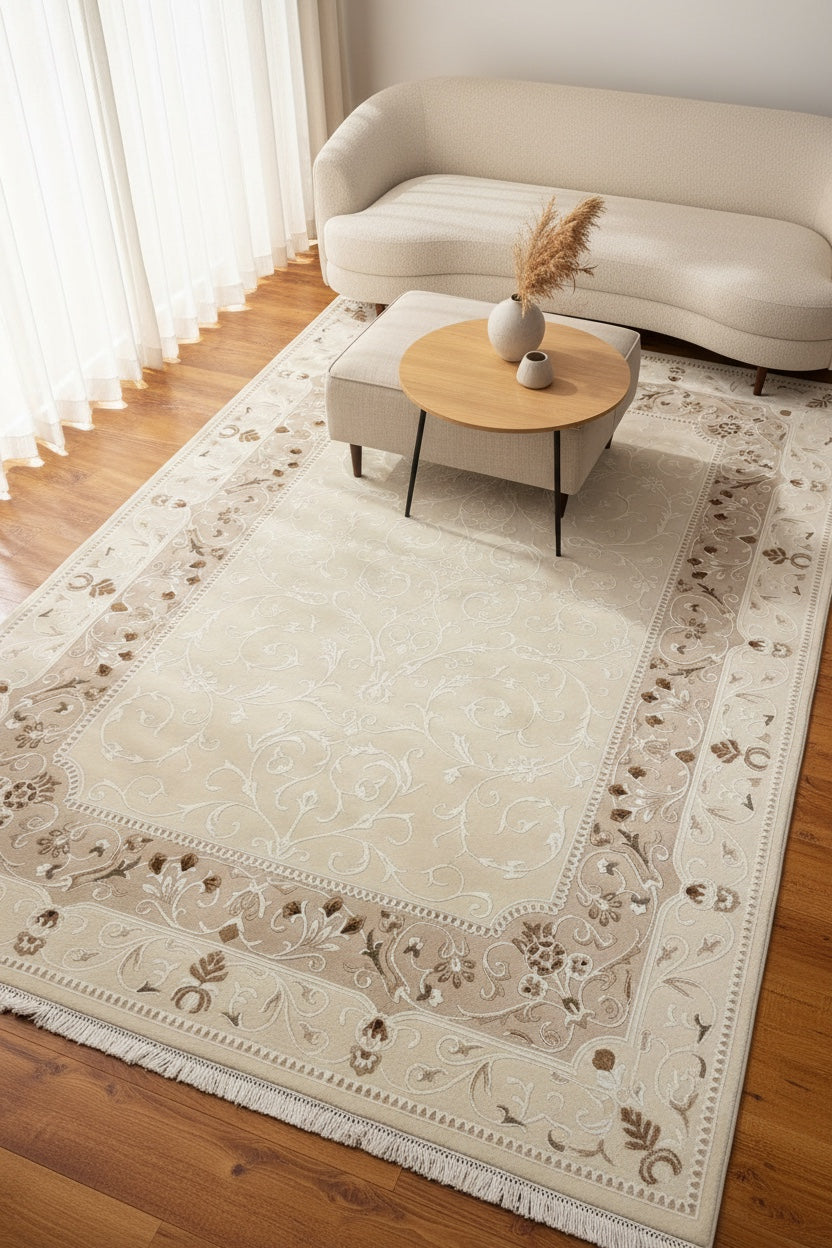 Sapphire Series Nepal Handwoven Rug by Camel Carpet