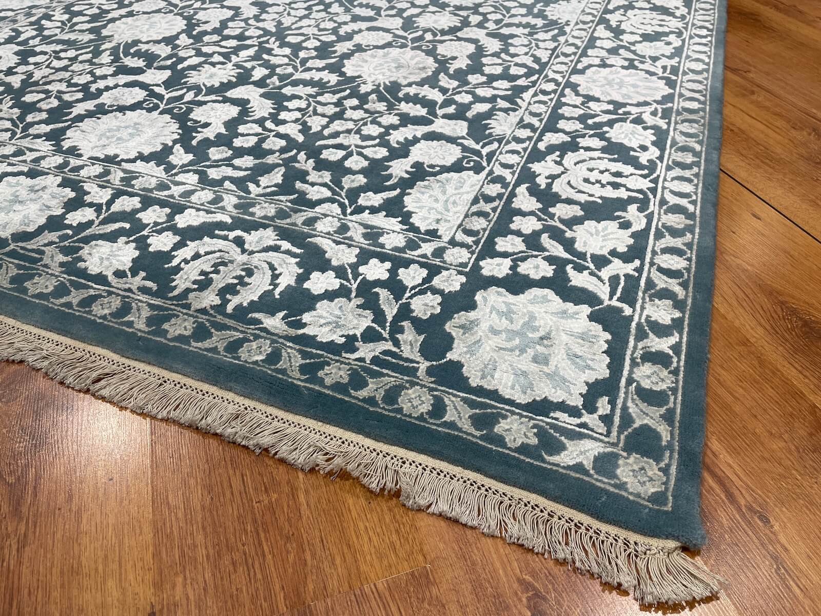 Siraze Silk-Blend Usak Handwoven Rug by Camel Carpet