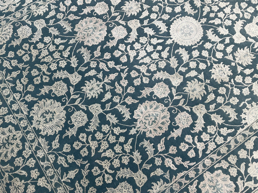 Siraze Silk-Blend Usak Handwoven Rug by Camel Carpet
