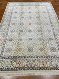 Siraze Silk-Blend Usak Handwoven Rug – 194X275 by Camel Carpet