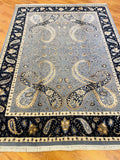 Siraze Silk-Blend Usak Handwoven Rug – 175X236 by Camel Carpet