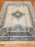 Siraze Silk-Blend Usak Handwoven Rug by Camel Carpet
