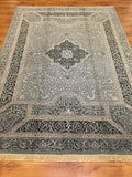 Siraze Silk-Blend Usak Handwoven Rug – 064044 by Camel Carpet