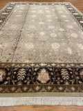 Siraze Silk-Blend Usak Handwoven Rug – 165X238 by Camel Carpet