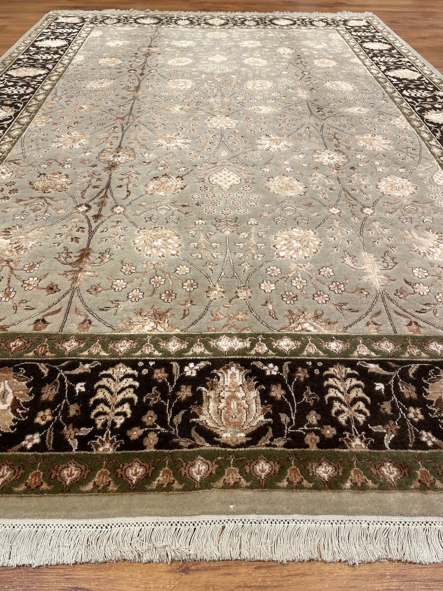 Siraze Silk-Blend Usak Handwoven Rug – 165X238 by Camel Carpet