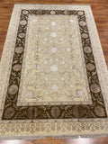 Siraze Silk-Blend Usak Handwoven Rug – 062302 by Camel Carpet