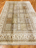 Siraze Silk-Blend Usak Handwoven Rug – 188X295 by Camel Carpet