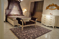 Siraze Silk-Blend Usak Handwoven Rug by Camel Carpet